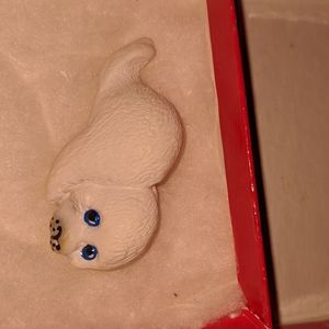 Seal pup sealion baby sea cub white seal pin